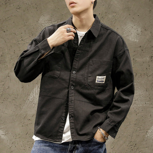 Large Size Shirt Jacket A1024