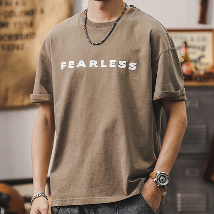 American Washed Logo T-shirt A0935