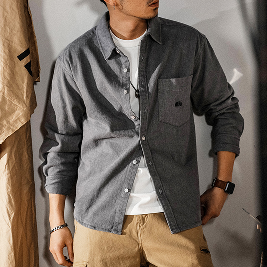 Men's Shirts Long-sleeved A0828