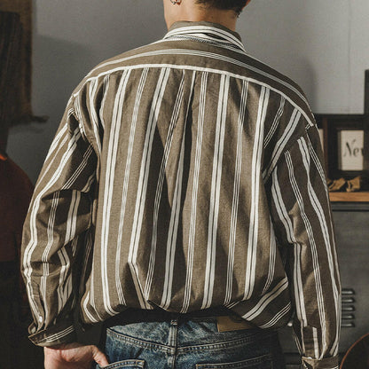 Striped Men's Shirt P0070.