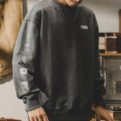 Sweatshirt Men's Long-sleeved A0734