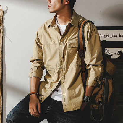 Long-sleeved Men's Casual Shirt A0101