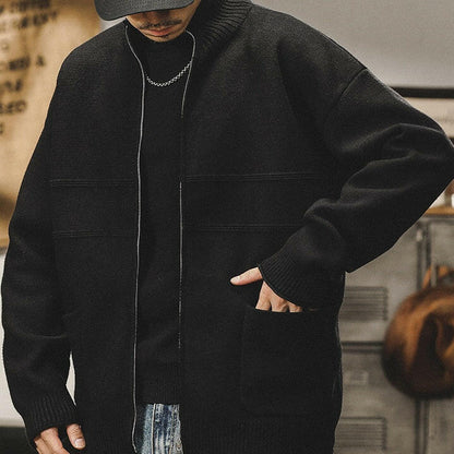 Cardigan Sweater Men's Knit A0684