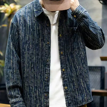 Denim Shirt Long sleeve A1047