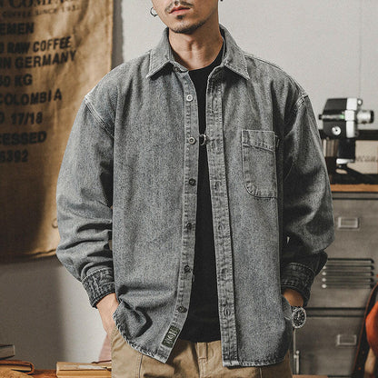 Retro Denim Men's Jacket P0071.