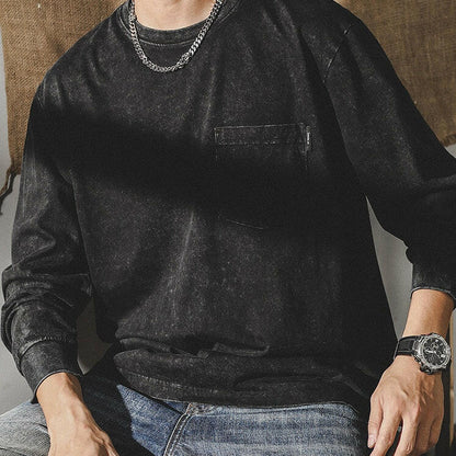 American Long-sleeved T-shirt Men's A0334