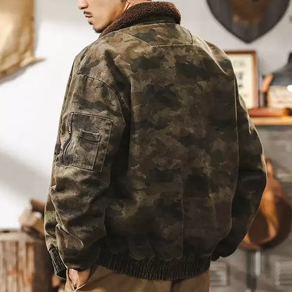 Camouflage Work Boa Jacket A1126