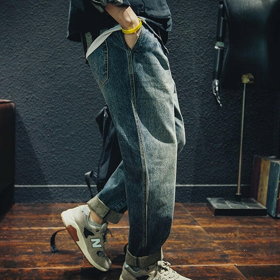 Straight All-match Jeans P0020.