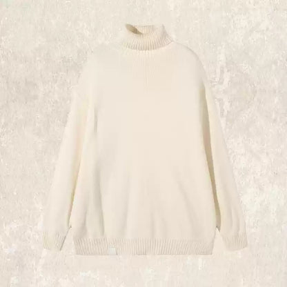 Turtleneck Loose Sweater A1160