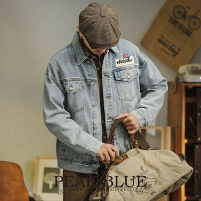 American Classic Light Blue Denim Jacket A0883