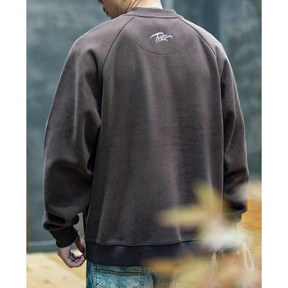 Heavyweight Collar Long-Sleeved T-shirt A0402