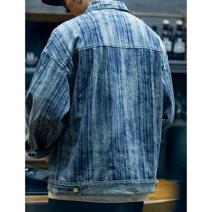 Cotton Denim Loose Big Size Jacket A0421